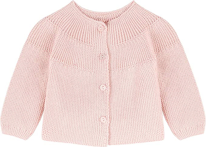 Baby Girl Knit Cardigan Long Sleeve Sweater LILAX