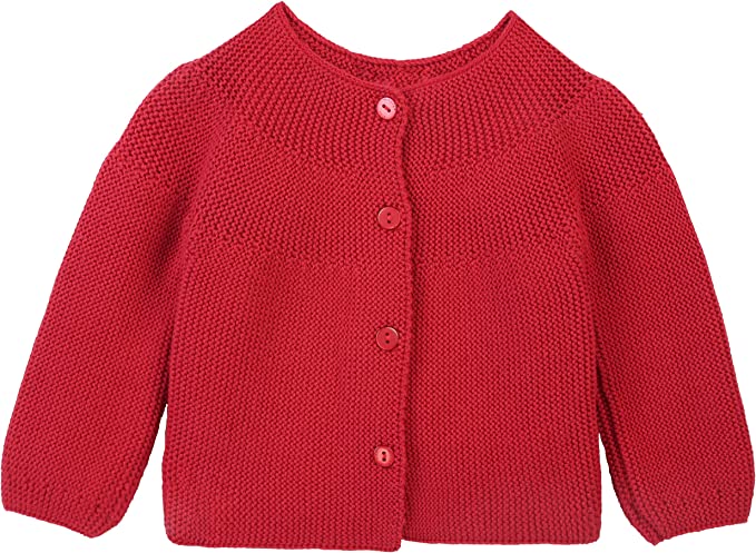 Baby Girl Knit Cardigan Long Sleeve Sweater LILAX