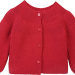 Baby Girl Knit Cardigan Long Sleeve Sweater LILAX