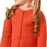 Baby Girl Knit Cardigan Long Sleeve Sweater LILAX