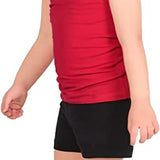 Girls' Soft Solid Cotton Blend Racerback Tank Top / 5 to 7 Years LILAX