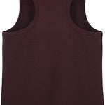 Girls' Soft Solid Cotton Blend Racerback Tank Top / 5 to 7 Years LILAX