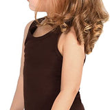 Girls' Soft Solid Cotton Blend Racerback Tank Top / 5 to 7 Years LILAX