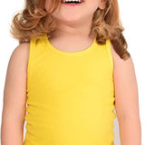 Girls' Soft Solid Cotton Blend Racerback Tank Top / 5 to 7 Years LILAX