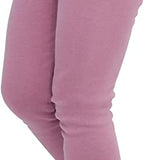 Girls' Basic Soft Leggings Solid Full Length Cotton / 9 to 12 Years LILAX