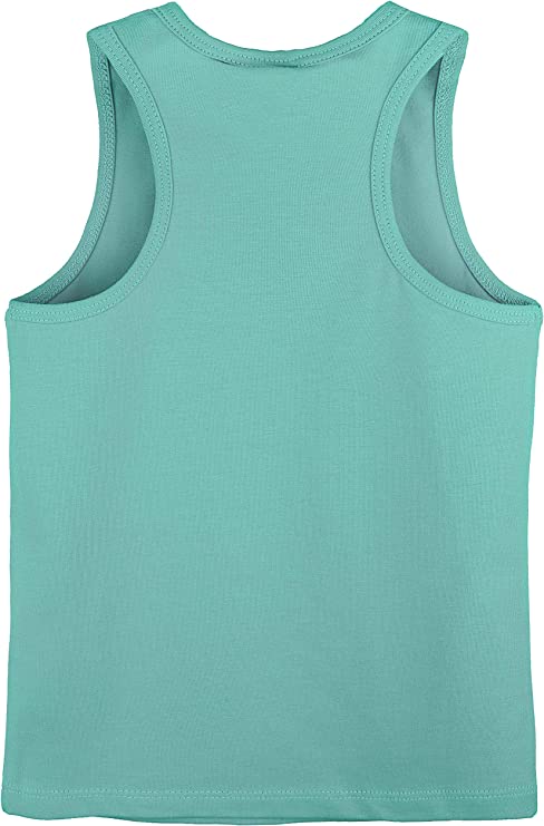 Girls' Soft Solid Cotton Blend Racerback Tank Top / Toddler LILAX