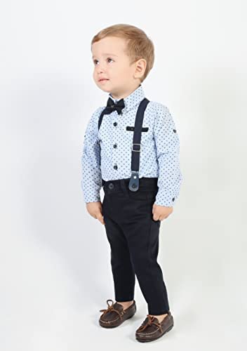 Boy Gentleman Tuxedo Dress Shirt Outfit Pant Set LILAX