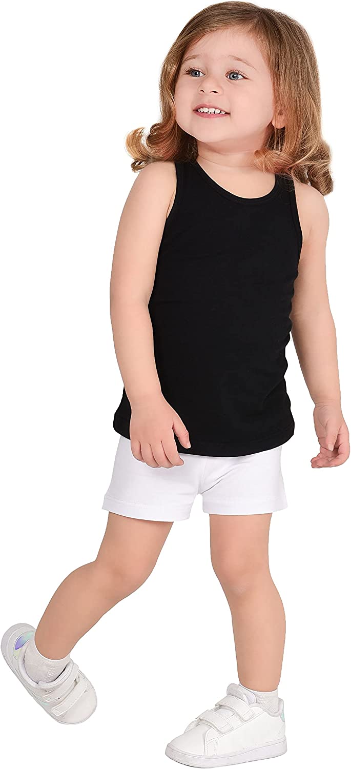 Basic Short for Gymnastics or Under Skirts Solid Soft Dance 6 to 9 Years LILAX