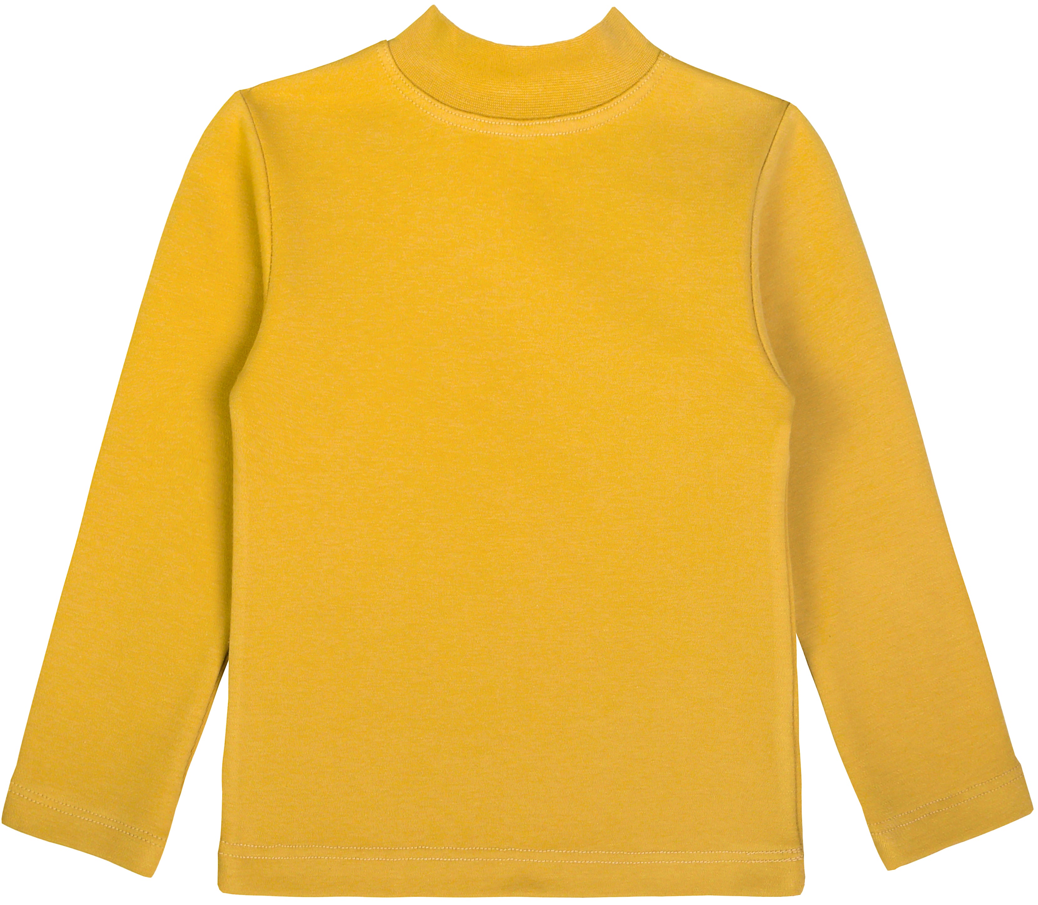 Girls' Basic Mock Turtleneck Long Sleeve Cotton Solid T-Shirt / 5 to 8 Years LILAX