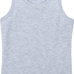 Girls' Soft Solid Cotton Blend Racerback Tank Top / Toddler LILAX