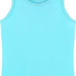 Girls' Soft Solid Cotton Blend Racerback Tank Top / Toddler LILAX