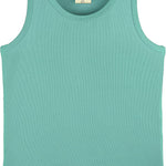 Girls' Soft Solid Cotton Blend Racerback Tank Top / 5 to 7 Years LILAX