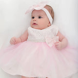 3 Piece Lace Tulle Party Outfit for Baby Girls Perfect for Pageants