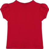 Baby Girls' Basic Short Puff Sleeve Round Neck T-Shirt / 12 to 24 Months LILAX