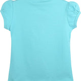 Baby Girls' Basic Short Puff Sleeve Round Neck T-Shirt / 12 to 24 Months LILAX