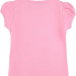 Baby Girls' Basic Short Puff Sleeve Round Neck T-Shirt / 12 to 24 Months LILAX