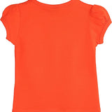 Baby Girls' Basic Short Puff Sleeve Round Neck T-Shirt / 6 to 12 Months LILAX