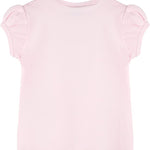 Baby Girls' Basic Short Puff Sleeve Round Neck T-Shirt / 6 to 12 Months LILAX