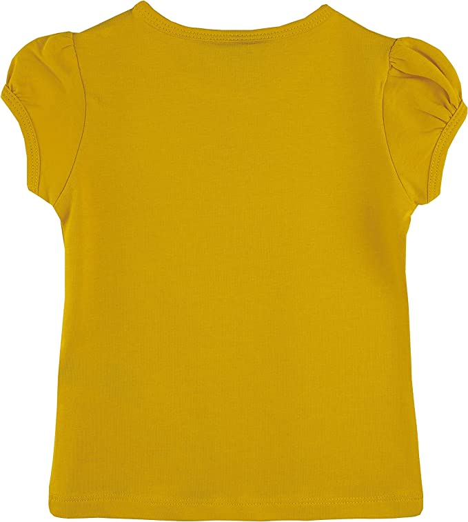 Baby Girls' Basic Short Puff Sleeve Round Neck T-Shirt / 12 to 24 Months LILAX