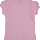 Baby Girls' Basic Short Puff Sleeve Round Neck T-Shirt / 6 to 12 Months LILAX