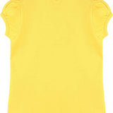 Baby Girls' Basic Short Puff Sleeve Round Neck T-Shirt / 6 to 12 Months LILAX