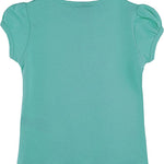 Baby Girls' Basic Short Puff Sleeve Round Neck T-Shirt / 12 to 24 Months LILAX