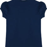 Baby Girls' Basic Short Puff Sleeve Round Neck T-Shirt / 6 to 12 Months LILAX