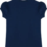 Baby Girls' Basic Short Puff Sleeve Round Neck T-Shirt / 6 to 12 Months LILAX