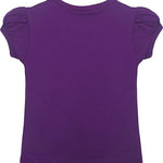 Baby Girls' Basic Short Puff Sleeve Round Neck T-Shirt / 12 to 24 Months LILAX