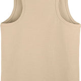 Girls' Soft Solid Cotton Blend Racerback Tank Top / 5 to 7 Years LILAX