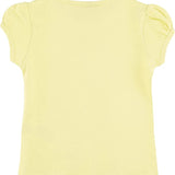 Girls' Basic Cotton T-Shirt  Short Puff Sleeve Crewneck / 8 to 10 LILAX