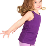 Basic Short for Gymnastics or Under Skirts Solid Soft Dance 6 to 9 Years LILAX