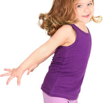 Basic Short for Gymnastics or Under Skirts Solid Soft Dance 10 to 12 Years LILAX