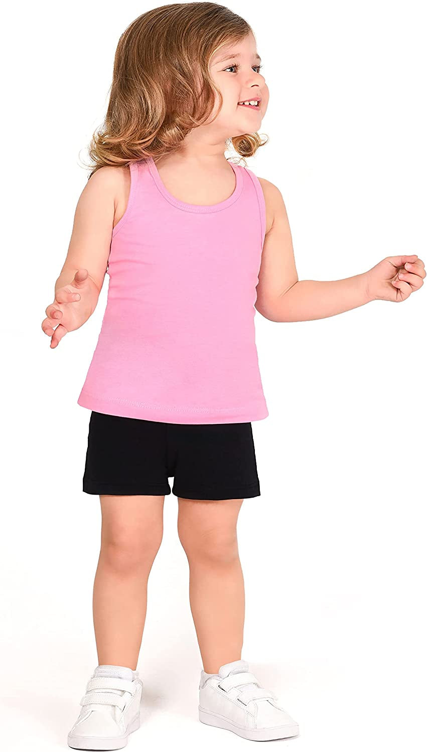 Basic Short for Gymnastics or Under Skirts Solid Soft Dance 10 to 12 Years LILAX